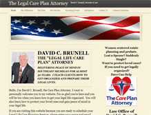 Tablet Screenshot of careplanattorney.com